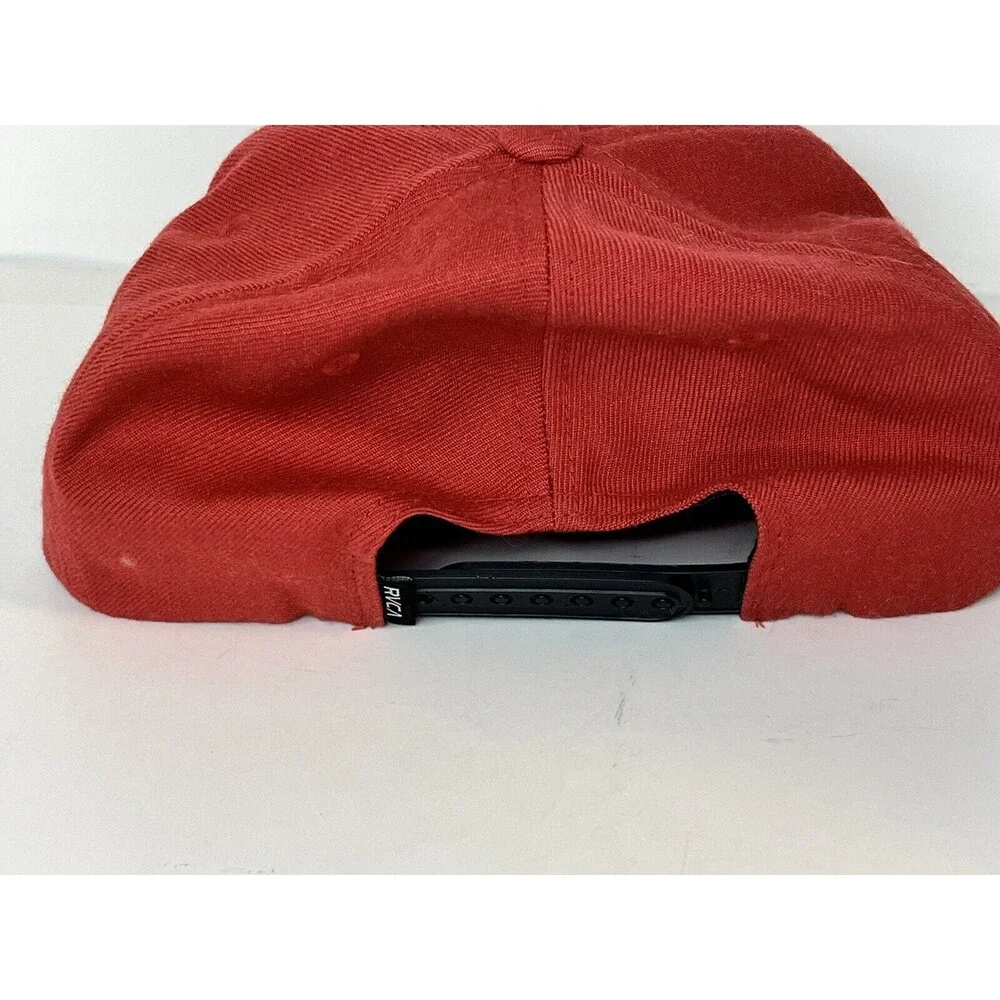 Red RVCA Snapback - Picture 3 of 5